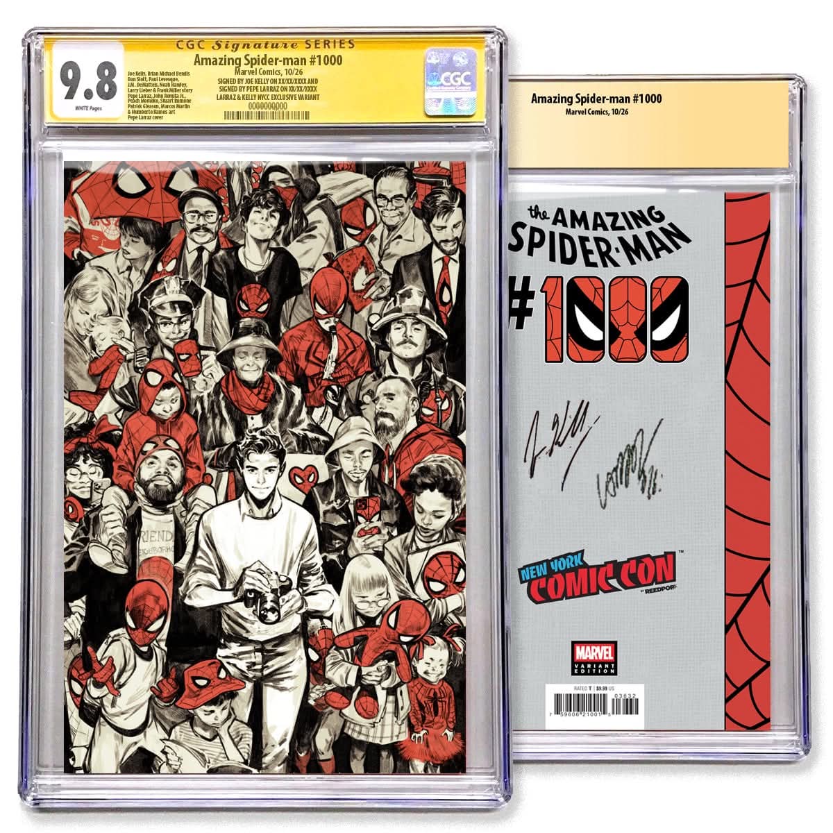 Amazing Spider-Man #1000 NYCC Larraz Exclusives