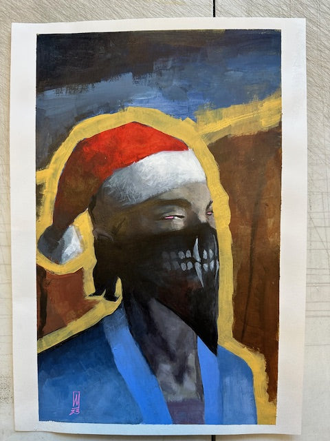 BOOK OF BUTCHER #1 (TINYONION VARIANT COVER) WERTHER DELL'EDERA ORIGINAL COVER ART