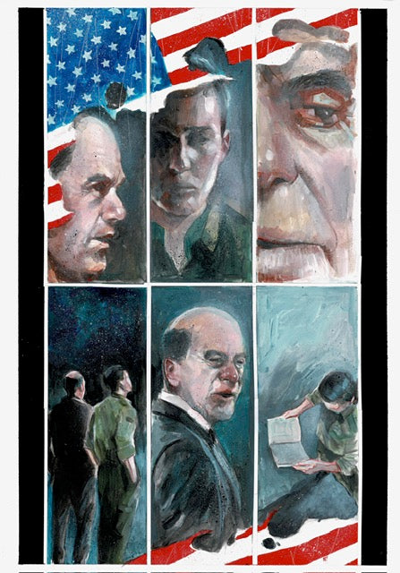 DEPARTMENT OF TRUTH #23 PAGE 21 (MARTIN SIMMONDS ORIGINAL ART)