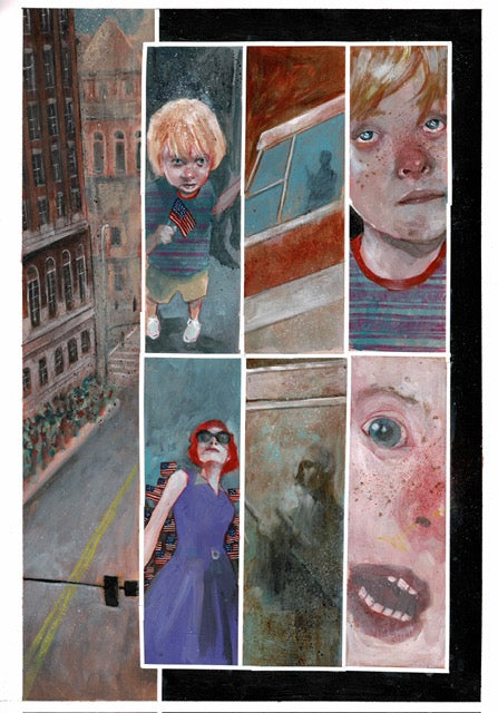 DEPARTMENT OF TRUTH #23 PAGE 4 (MARTIN SIMMONDS ORIGINAL ART)