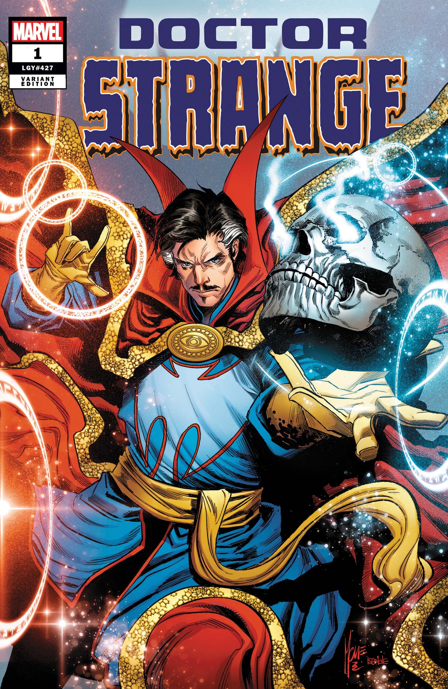 DOCTOR STRANGE #1 ORIGINAL COVER ART BY MARCO CHECCHETTO