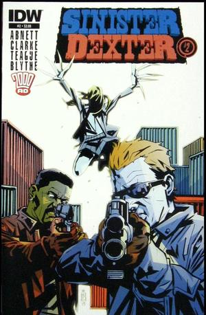 SINISTER DEXTER #2 ORIGINAL COVER ART BY ANTONIO FUSO