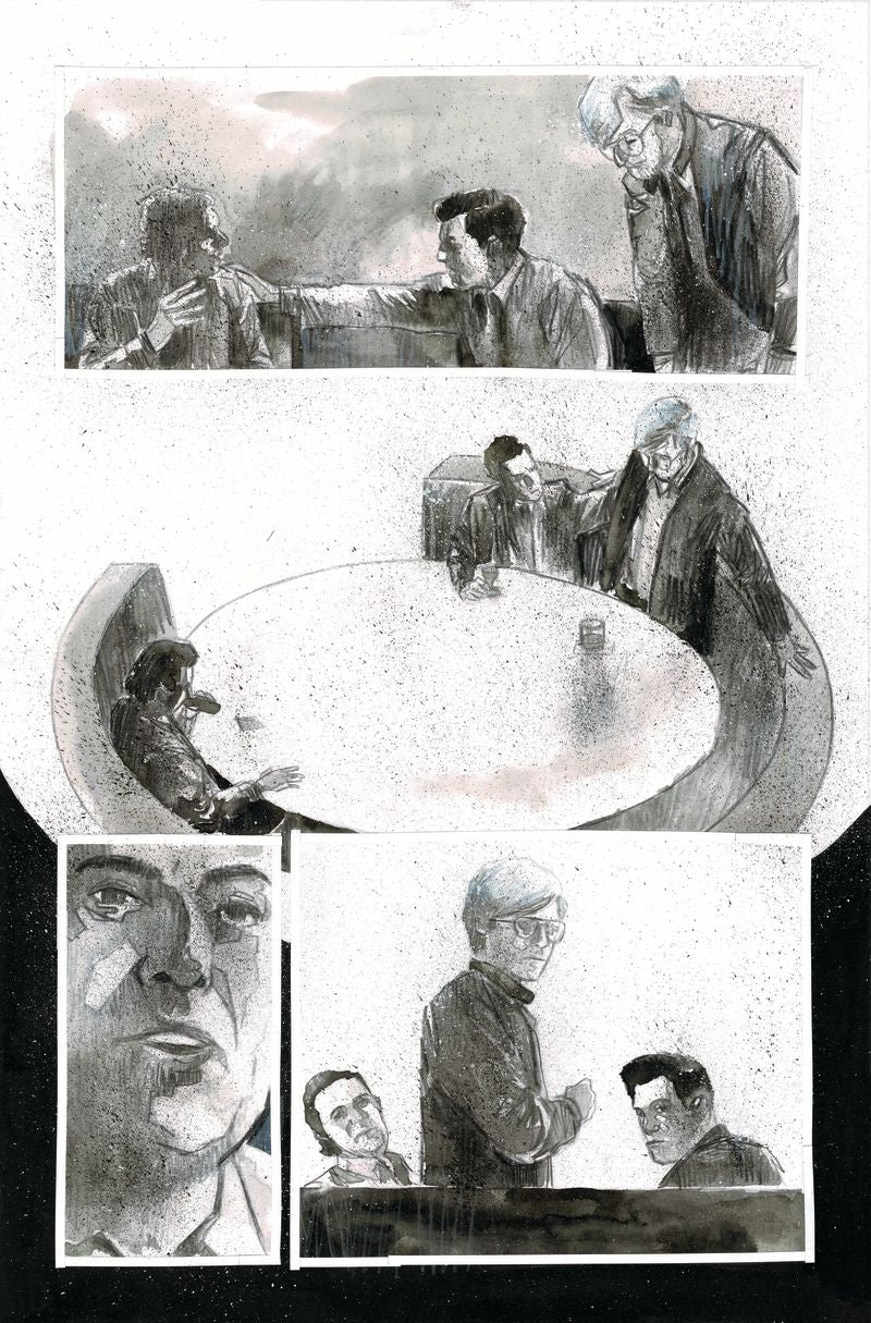 DEPARTMENT OF TRUTH #18 PAGE 19 (MARTIN SIMMONDS ORIGINAL ART)