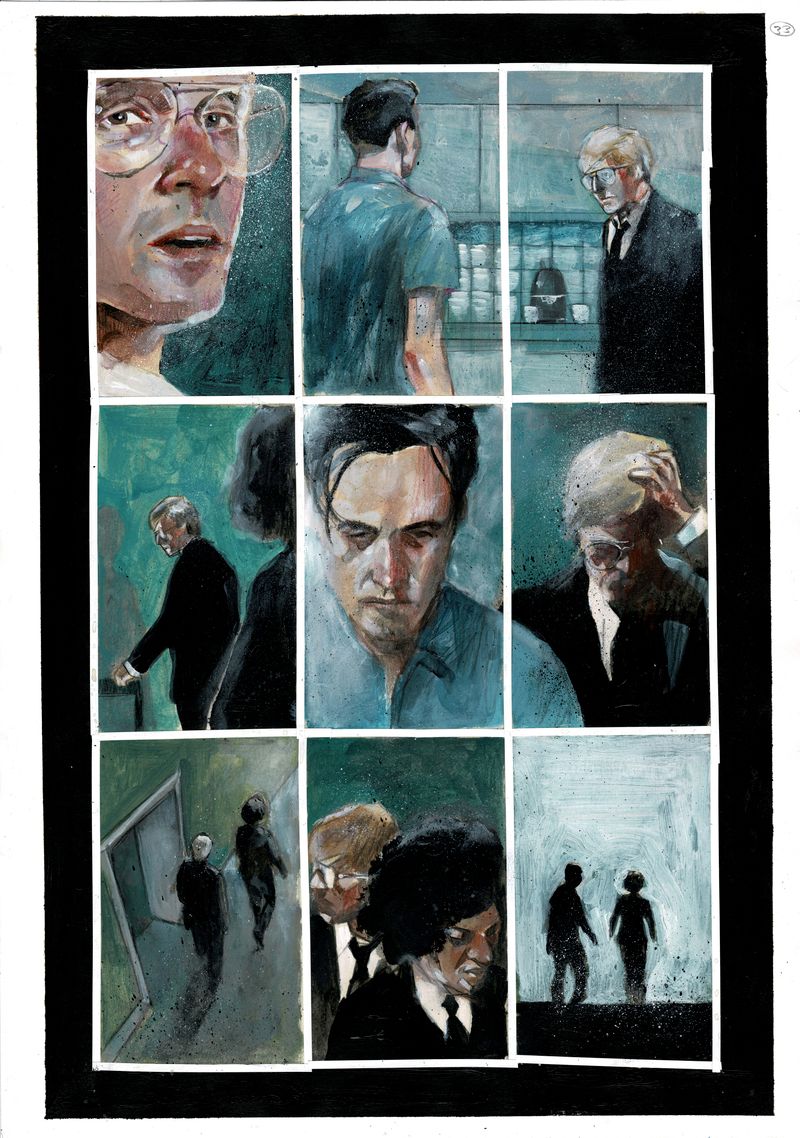 DEPARTMENT OF TRUTH #25 PAGE 33 (MARTIN SIMMONDS ORIGINAL ART)