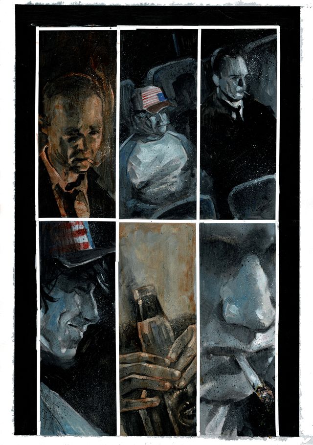 DEPARTMENT OF TRUTH #28 PAGE 3 (MARTIN SIMMONDS ORIGINAL ART)