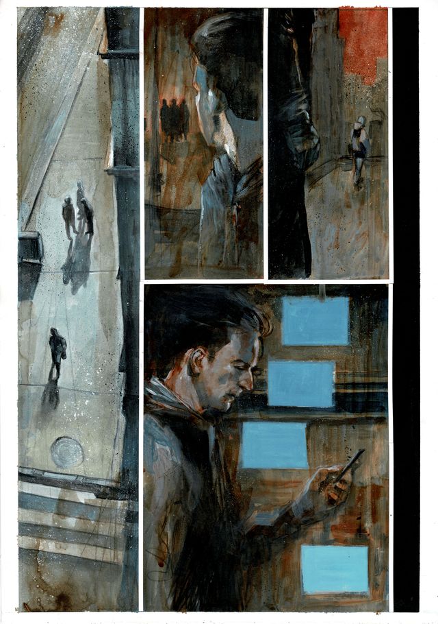 DEPARTMENT OF TRUTH #28 PAGE 6 (MARTIN SIMMONDS ORIGINAL ART)