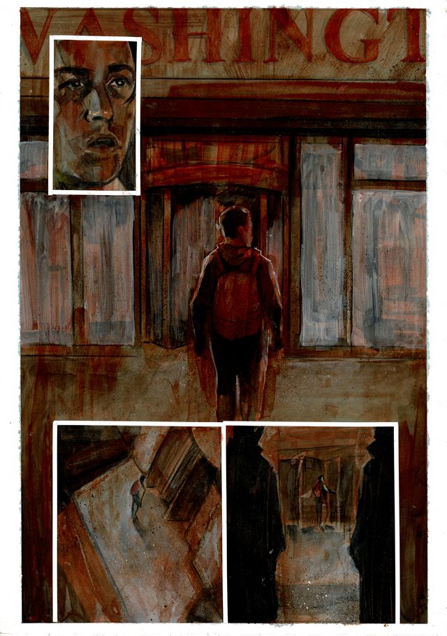 DEPARTMENT OF TRUTH #28 PAGE 7 (MARTIN SIMMONDS ORIGINAL ART)