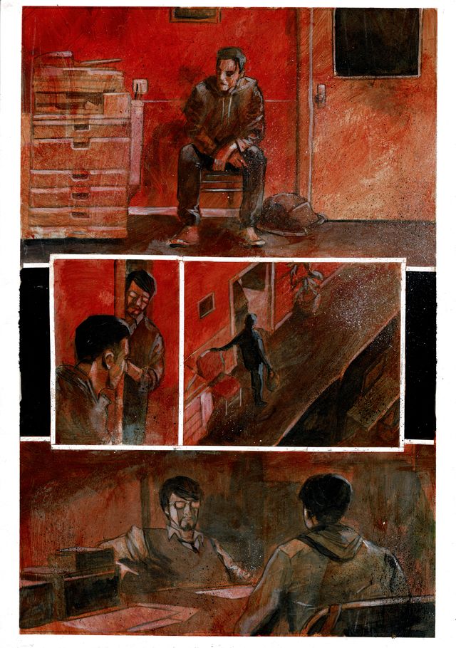 DEPARTMENT OF TRUTH #28 PAGE 8 (MARTIN SIMMONDS ORIGINAL ART)