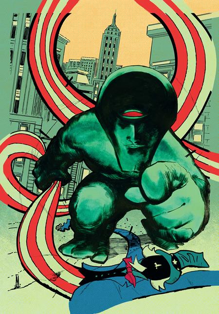 ABSOLUTE MARTIAN MANHUNTER #12 WERTHER DELL'EDERA ORIGINAL COVER ART