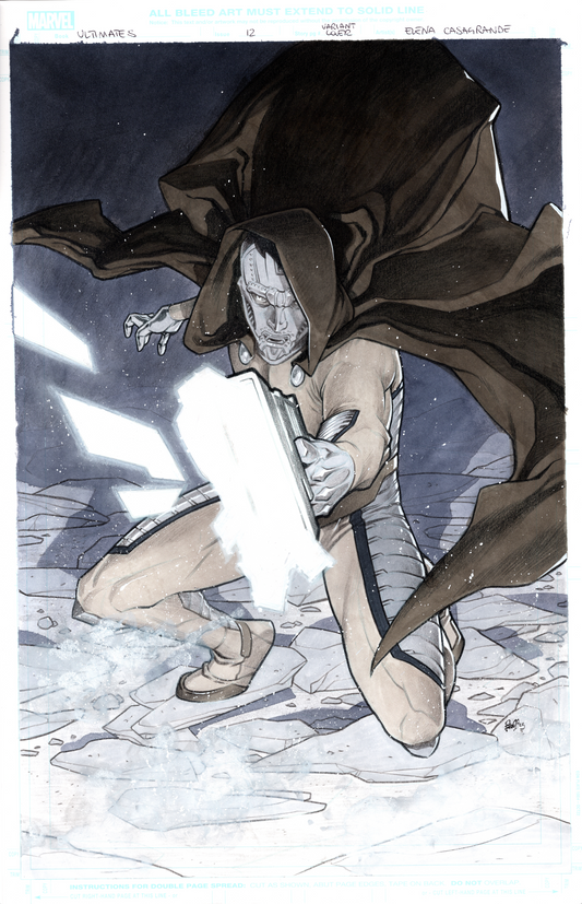 ULTIMATES  #12  ELENA CASAGRANDE ORIGINAL COVER ART