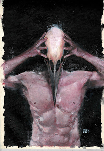 BONE ORCHARD BLACK FEATHERS #4 COVER ART (MARTIN SIMMONDS ORIGINAL ART)