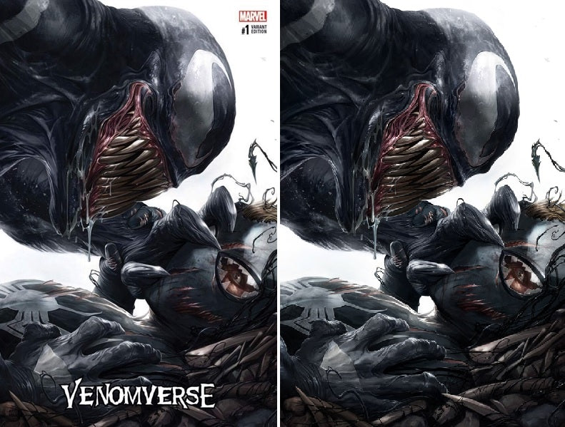 Venomverse #1 Two Cover Set Francesco Mattina NYCC Scott's Collectables Exclusive Covers