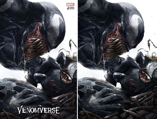 Venomverse #1 Two Cover Set Francesco Mattina NYCC Scott's Collectables Exclusive Covers