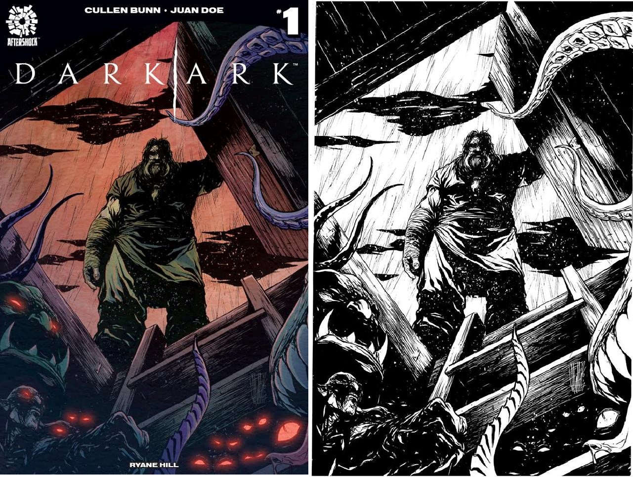 Dark Ark #1 Two Cover Set Alessandro Vitti Scott's Collectables Exclusive Covers
