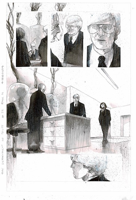 DEPARTMENT OF TRUTH #22 PAGE 16 (MARTIN SIMMONDS ORIGINAL ART)