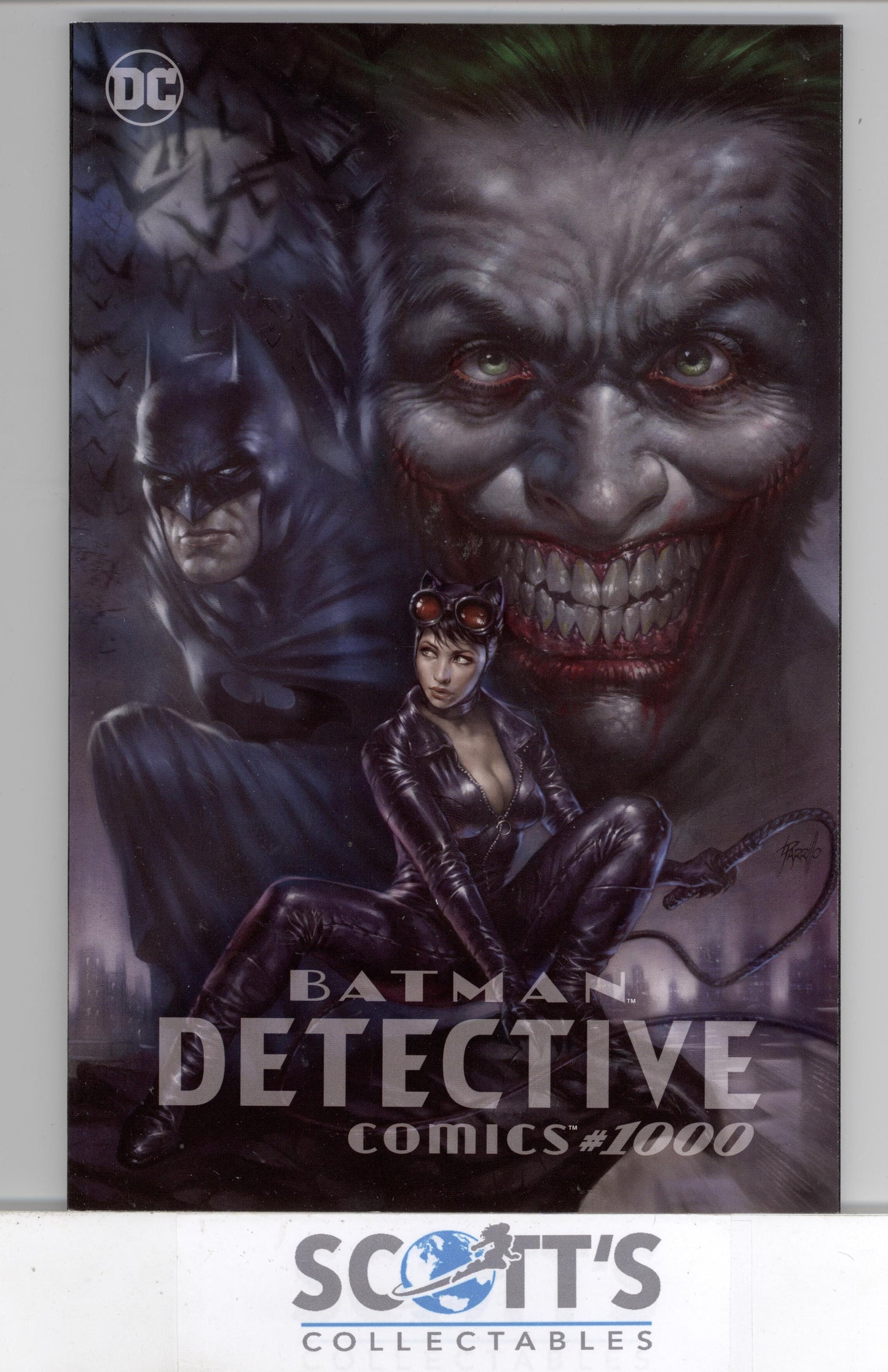 DETECTIVE COMICS #1000 PARRILLO SCORPION VARIANT (TRADE AND VIRGIN SET)