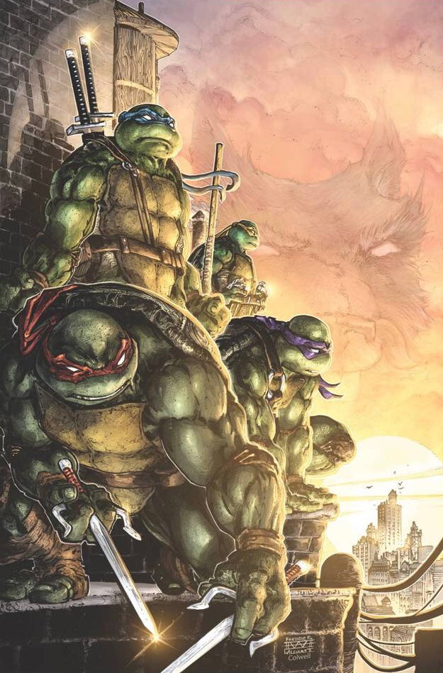 TEENAGE MUTANT NINJA TURTLES #100  1:25  WILLIAMS II VARIANT