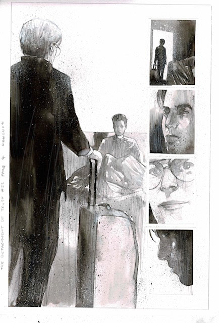 DEPARTMENT OF TRUTH #22 PAGE 4 (MARTIN SIMMONDS ORIGINAL ART)