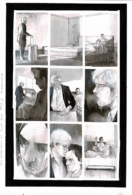 DEPARTMENT OF TRUTH #22 PAGE 5 (MARTIN SIMMONDS ORIGINAL ART)