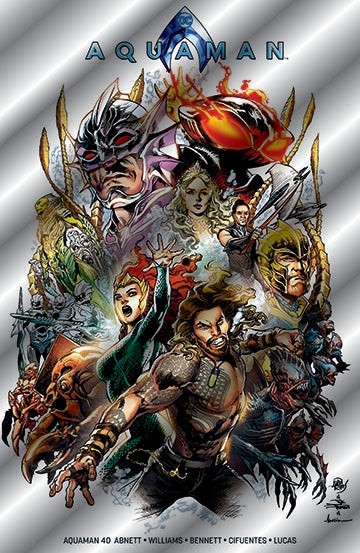 Aquaman #40 Foil NYCC 2018 Exclusive Cover