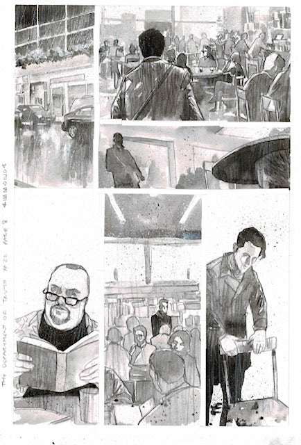 DEPARTMENT OF TRUTH #22 PAGE 8 (MARTIN SIMMONDS ORIGINAL ART)