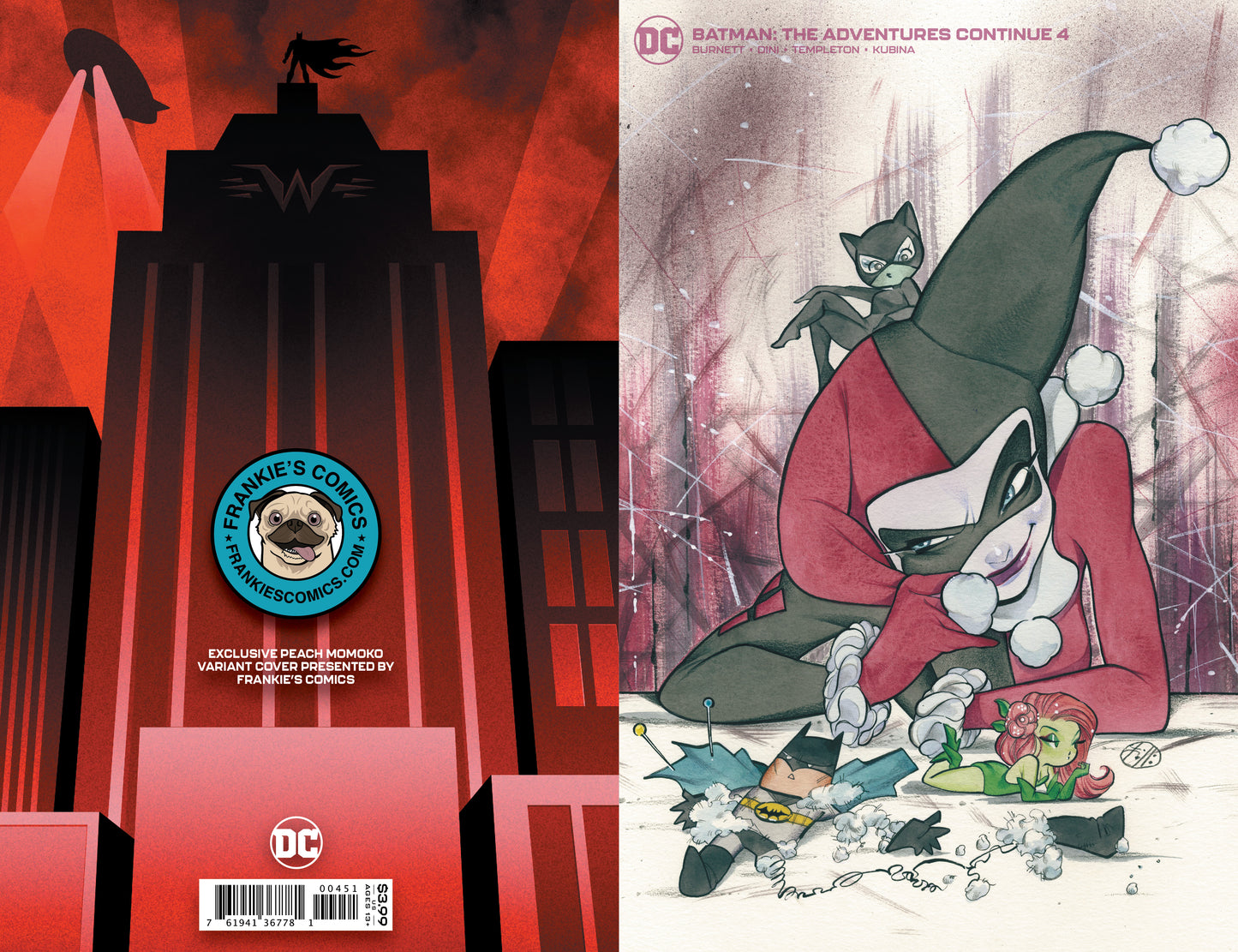 BATMAN THE ADVENTURE CONTINUES #4 PEACH MOMOKO VARIANT