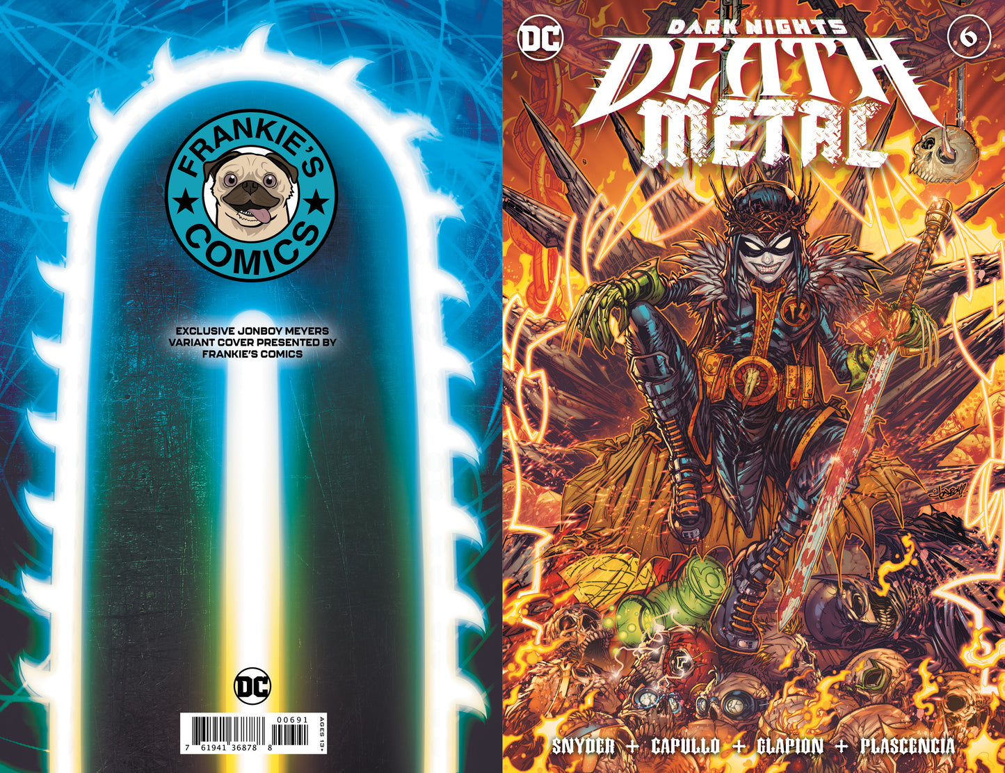 DEATH METAL #6 JONBOY MEYERS VARIANT