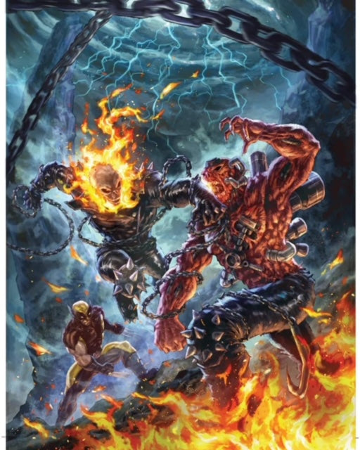 GHOST RIDER #7 ALAN QUAH ORIGINAL COVER ART