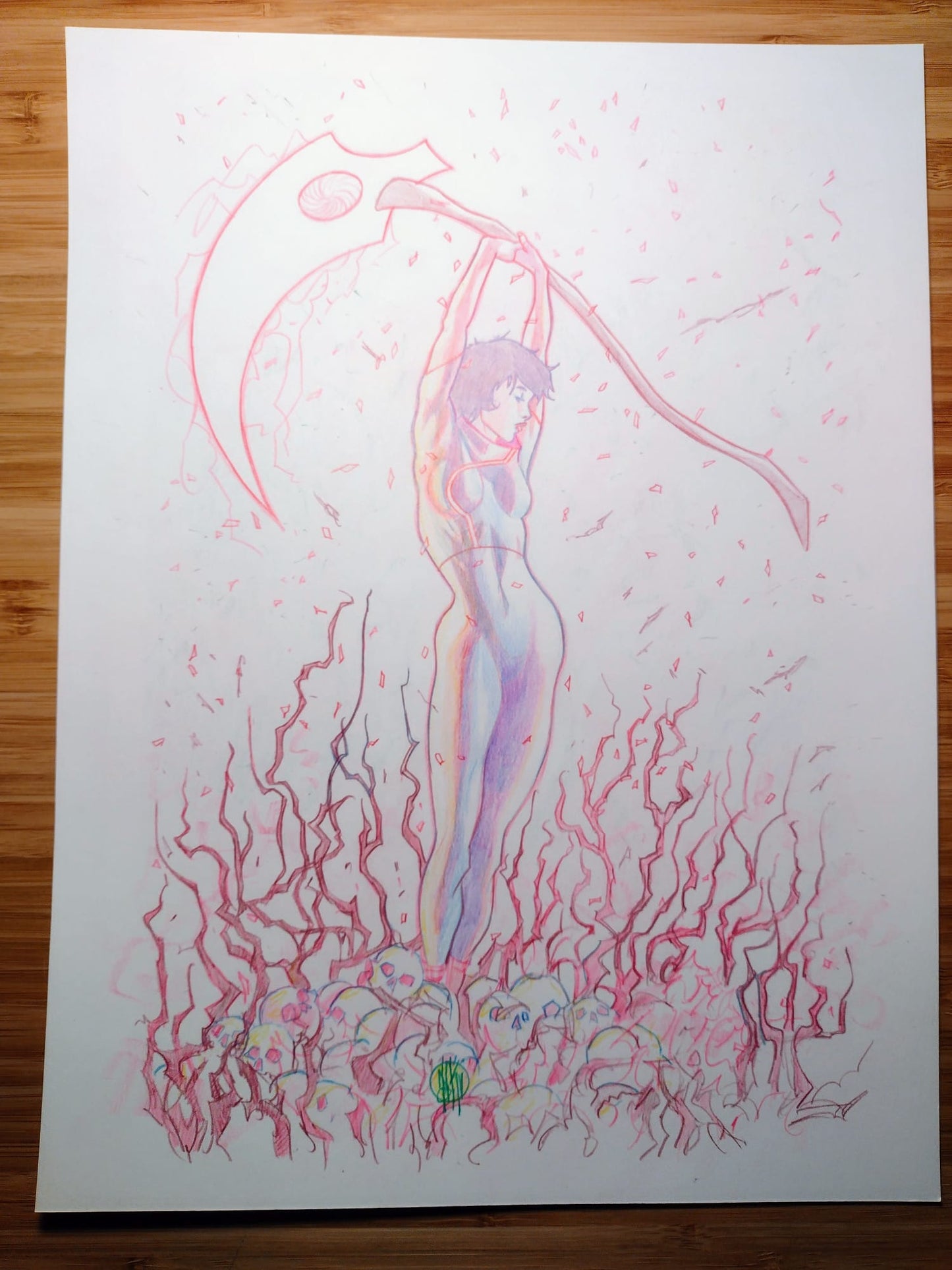 GRIM #10 INAKI MIRANDA COVER ART