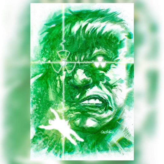 INCREDIBLE HULK  #1  GLEASON VIRGIN VARIANT