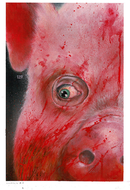 LOVESICK #3 COVER ART (MARTIN SIMMONDS ORIGINAL ART)