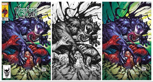 VENOM #25 KAEL NGU VARIANT (TRADE, SKETCH AND VIRGIN SET)