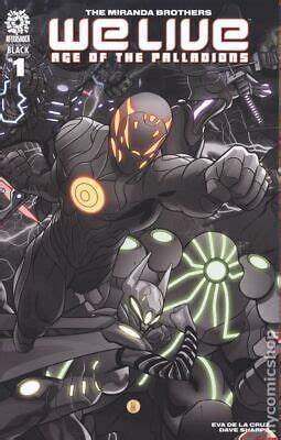 WE LIVE AGE OF THE PALLADIONS #1 INAKI MIRANDA GATEFOLD ORIGINAL COVER ART