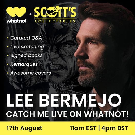 Lee Bermejo Live on WhatNot