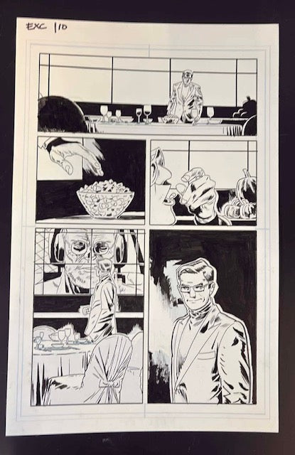 EXQUISITE CORPSES #1  PAGE 10  (MICHAEL WALSH ORIGINAL ART)