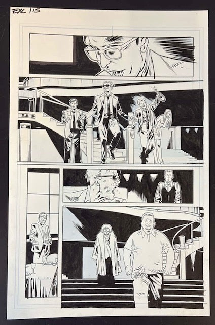 EXQUISITE CORPSES #1  PAGE 15  (MICHAEL WALSH ORIGINAL ART)