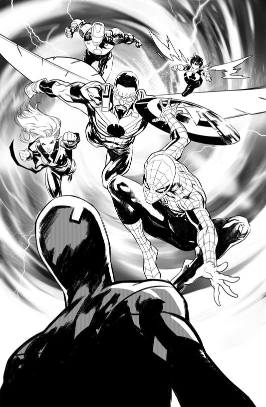 ULTRAMAN X THE AVENGERS  #1  PAGE 26  ORIGNAL ART BY FRANCESCO MANNA