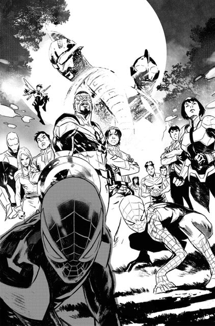 ULTRAMAN X THE AVENGERS  #2  PAGE 20  ORIGNAL ART BY FRANCESCO MANNA