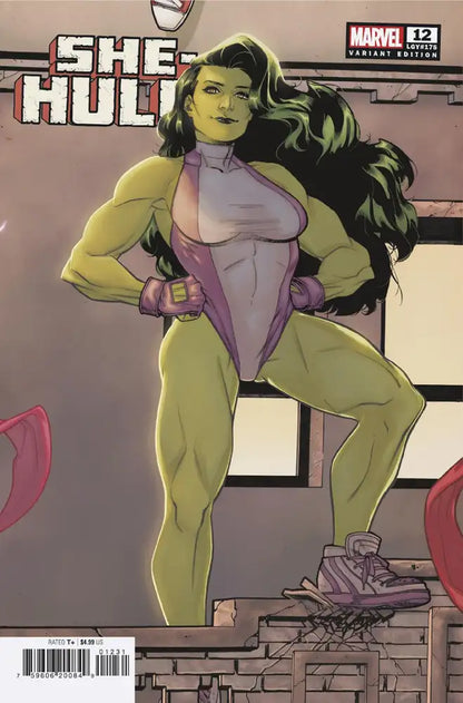 SHE HULK #12  (WOMEN OF MARVEL VARIANT) ELENA CASAGRANDE ORIGINAL COVER ART