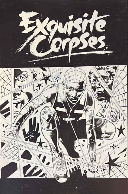 EXQUISITE CORPSES #8  MICHAEL WALSH ORIGINAL COVER ART