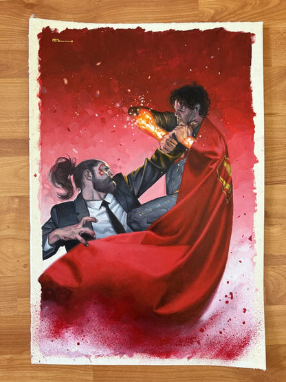 ABSOLUTE EVIL  #1  DE TOMMASO ORIGINAL COVER ART