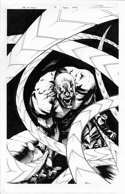 AGE OF X-MAN: APOCALYPSE AND X-TRACKS #2  GERARDO SANDOVAL COVER ART