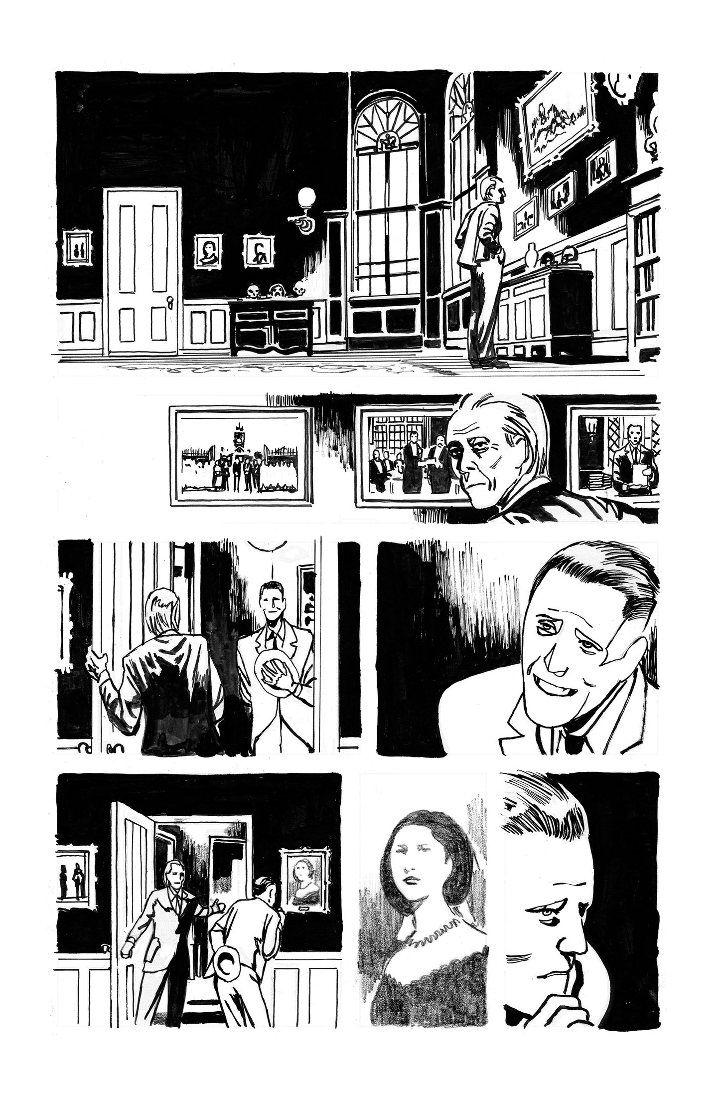 ABSOLUTE BATMAN - ARK-M SPECIAL #1  PAGE 2  (ORIGINAL ARTWORK BY JOSH HIXSON)