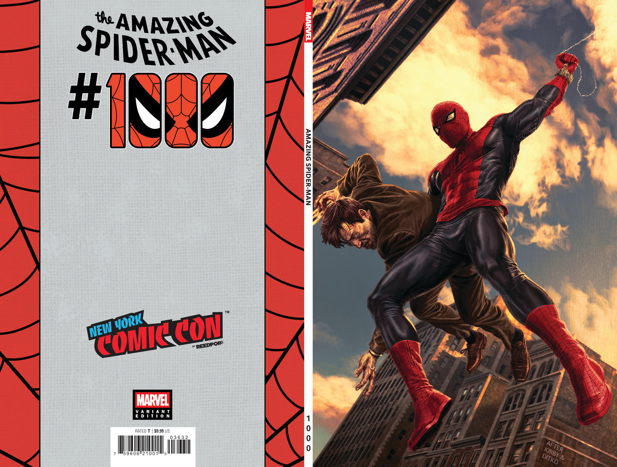 AMAZING SPIDER-MAN  #1000 NYCC BERMEJO VIRGIN VARIANT
