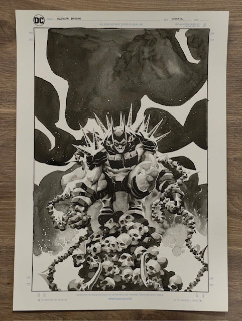 ABSOLUTE BATMAN  #18  KAEL NGU ORIGINAL COVER ART