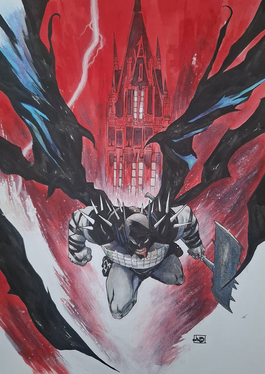 ABSOLUTE BATMAN ON A3 BY STEFANO LANDINI