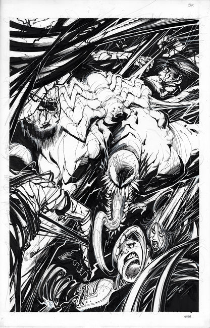 ABSOLUTE CARNAGE: SCREAM  #3  GERARDO SANDOVAL COVER ART
