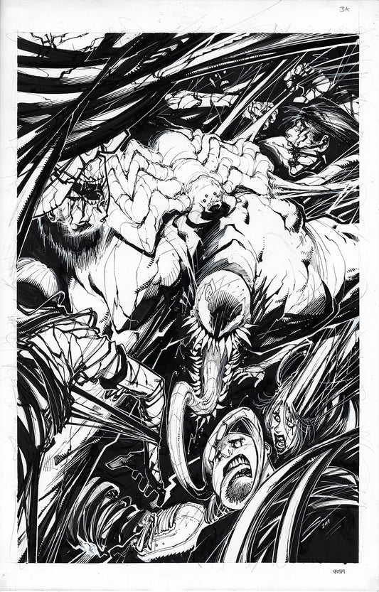 ABSOLUTE CARNAGE: SCREAM  #3  GERARDO SANDOVAL COVER ART
