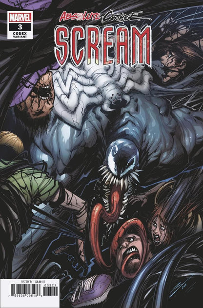 ABSOLUTE CARNAGE: SCREAM  #3  GERARDO SANDOVAL COVER ART