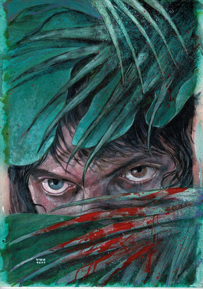 ALL AGAINST ALL  #1  MARTIN SIMMONDS ORIGINAL COVER ART